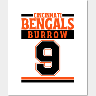 Cincinnati Bengals Joe Burrow 9 Edition 3 Posters and Art